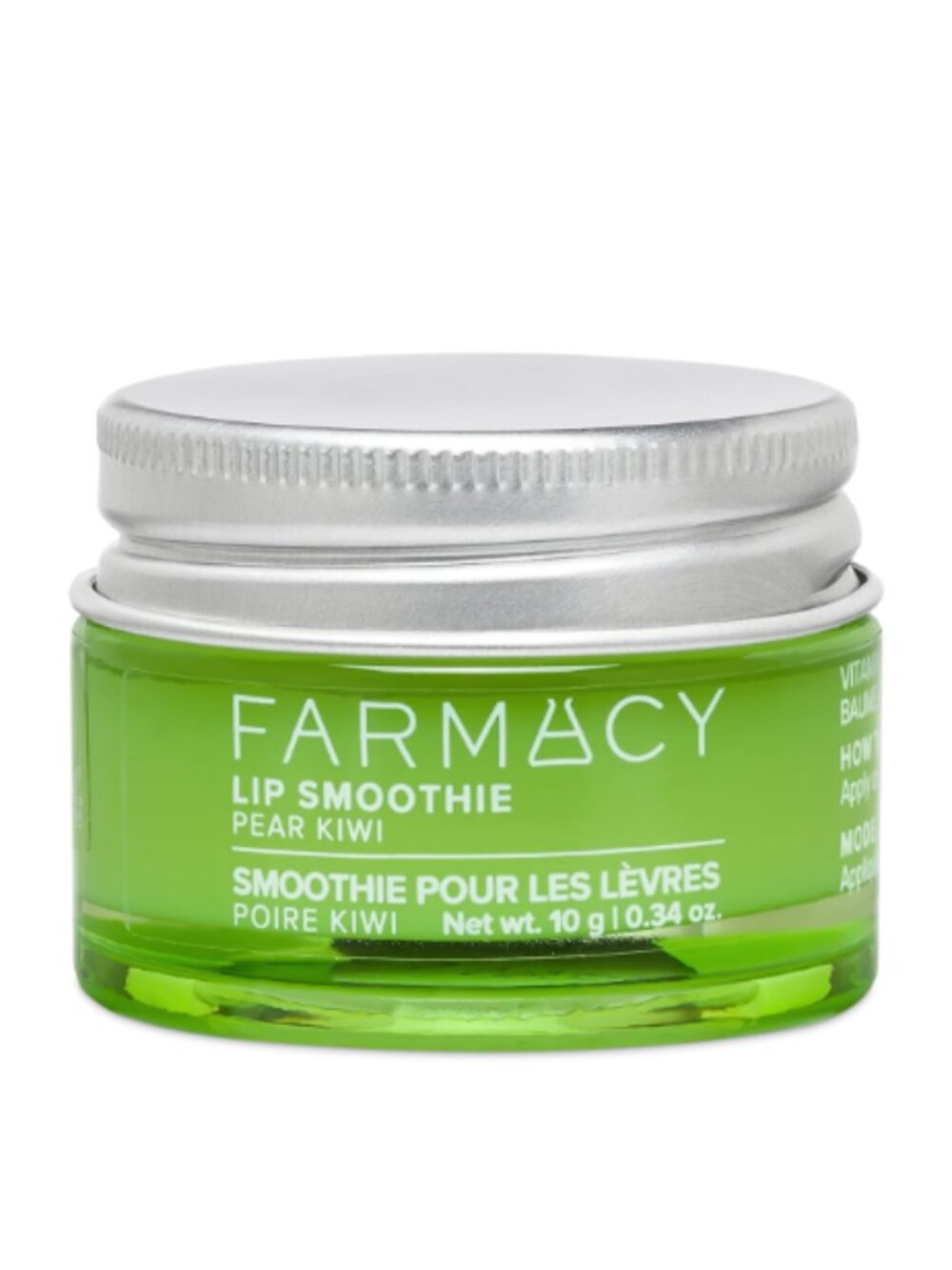 Farmacy | Pear Kiwi Peptide Lip Smoothie - vitamin C + peptide lip balm